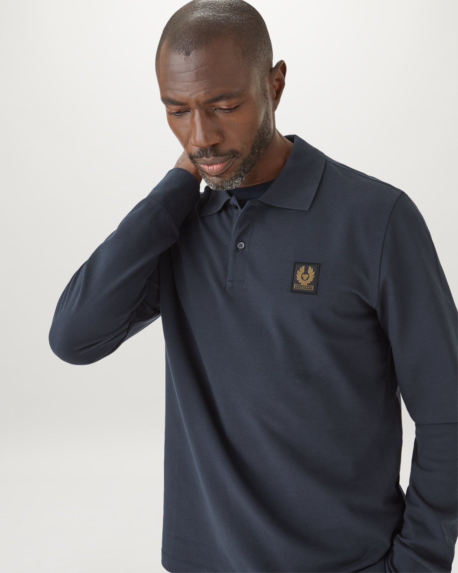 BELSTAFF LONG SLEEVED POLO - 2