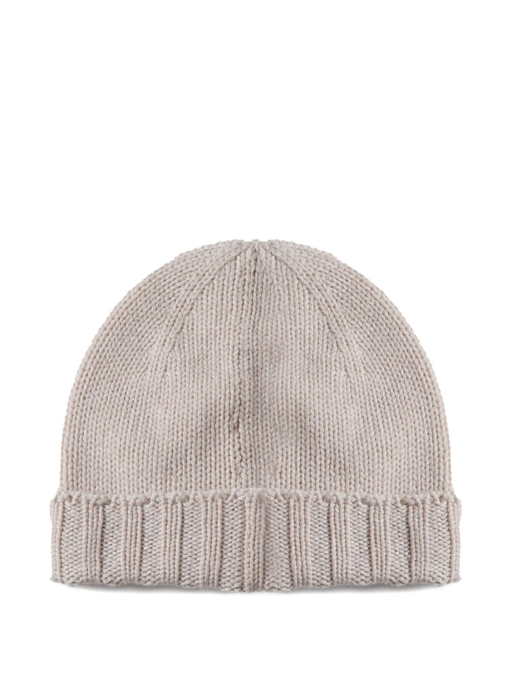 ribbed wool beanie - 2
