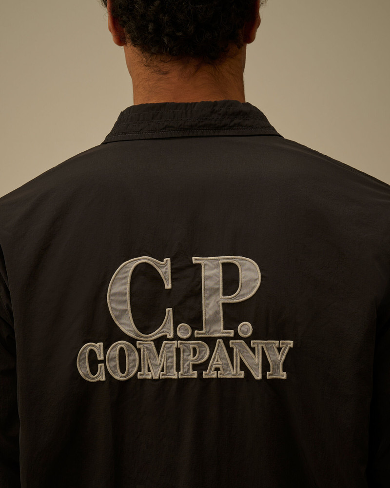 Chrome-R Graphic Zipped Overshirt 6