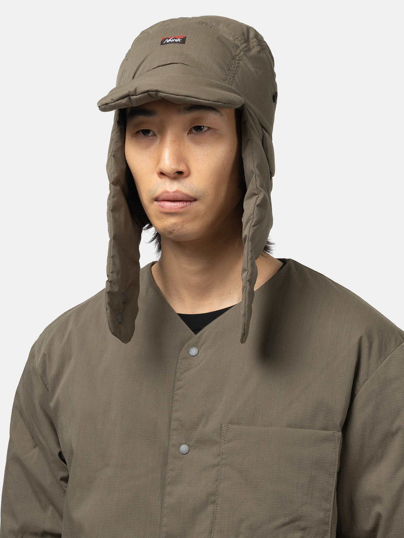 NANGA Hinoc Ripstop Down Ear Flap Cap AMG outlook