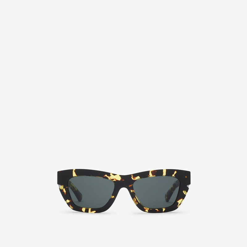 Inlaid Check Cat-eye Sunglasses​ 1