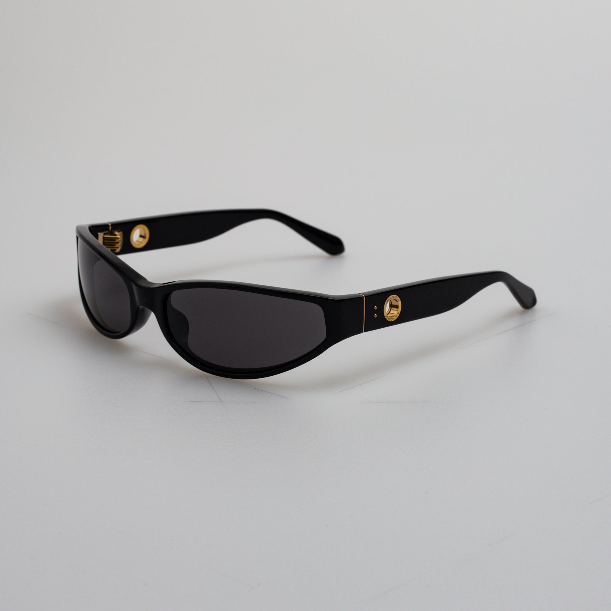 Etain Sunglasses in Black - 2
