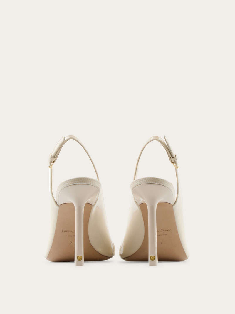 FERRAGAMO New Vara buckle slingback outlook