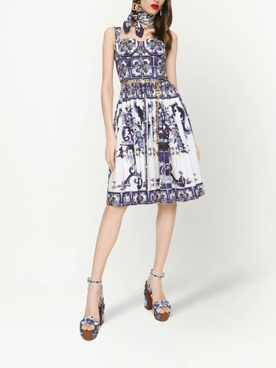 Dolce & Gabbana printed short dress outlook