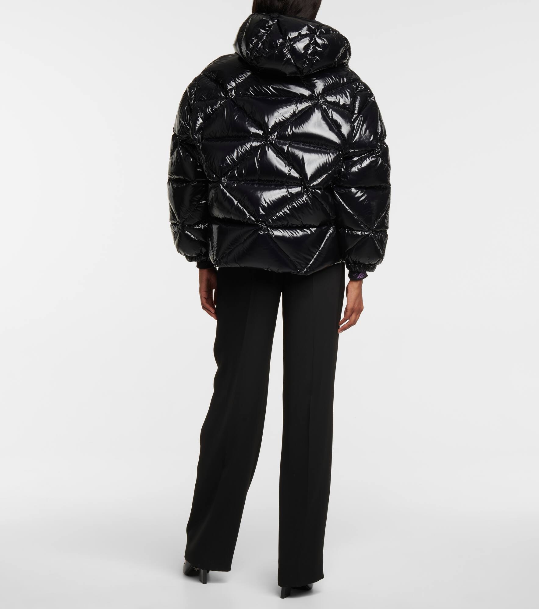 Quilted down jacket - 3
