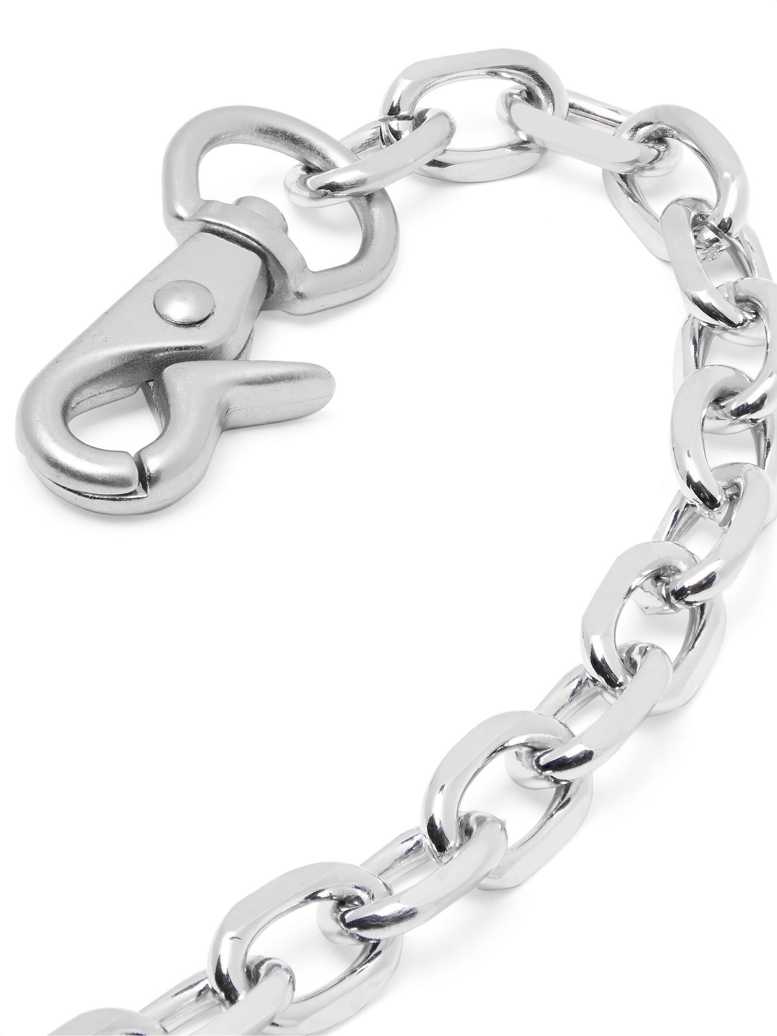 Ladon Metal Wallet Chain Silver - 4