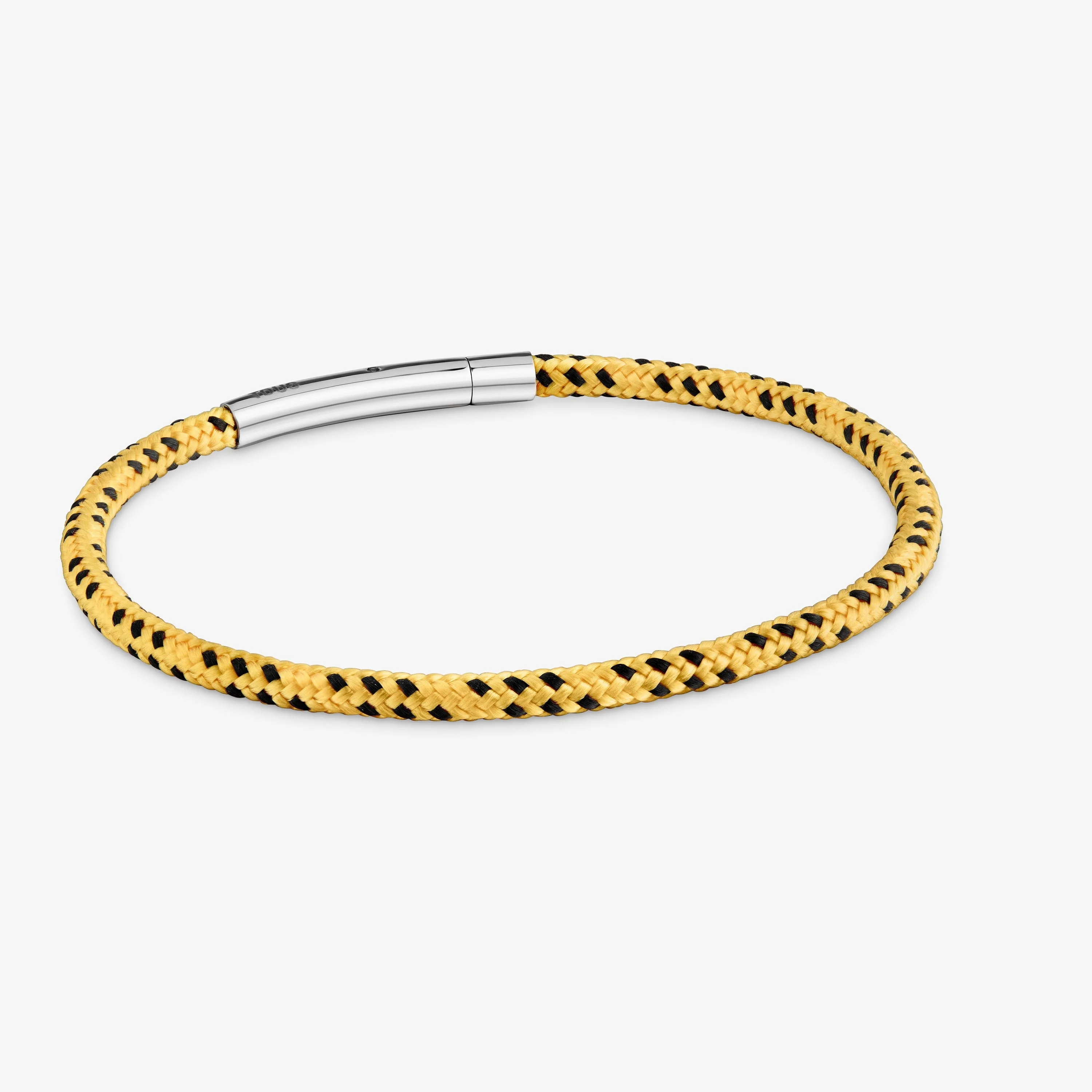 Bracelet with yellow cord and steel TOUS Basics - 1