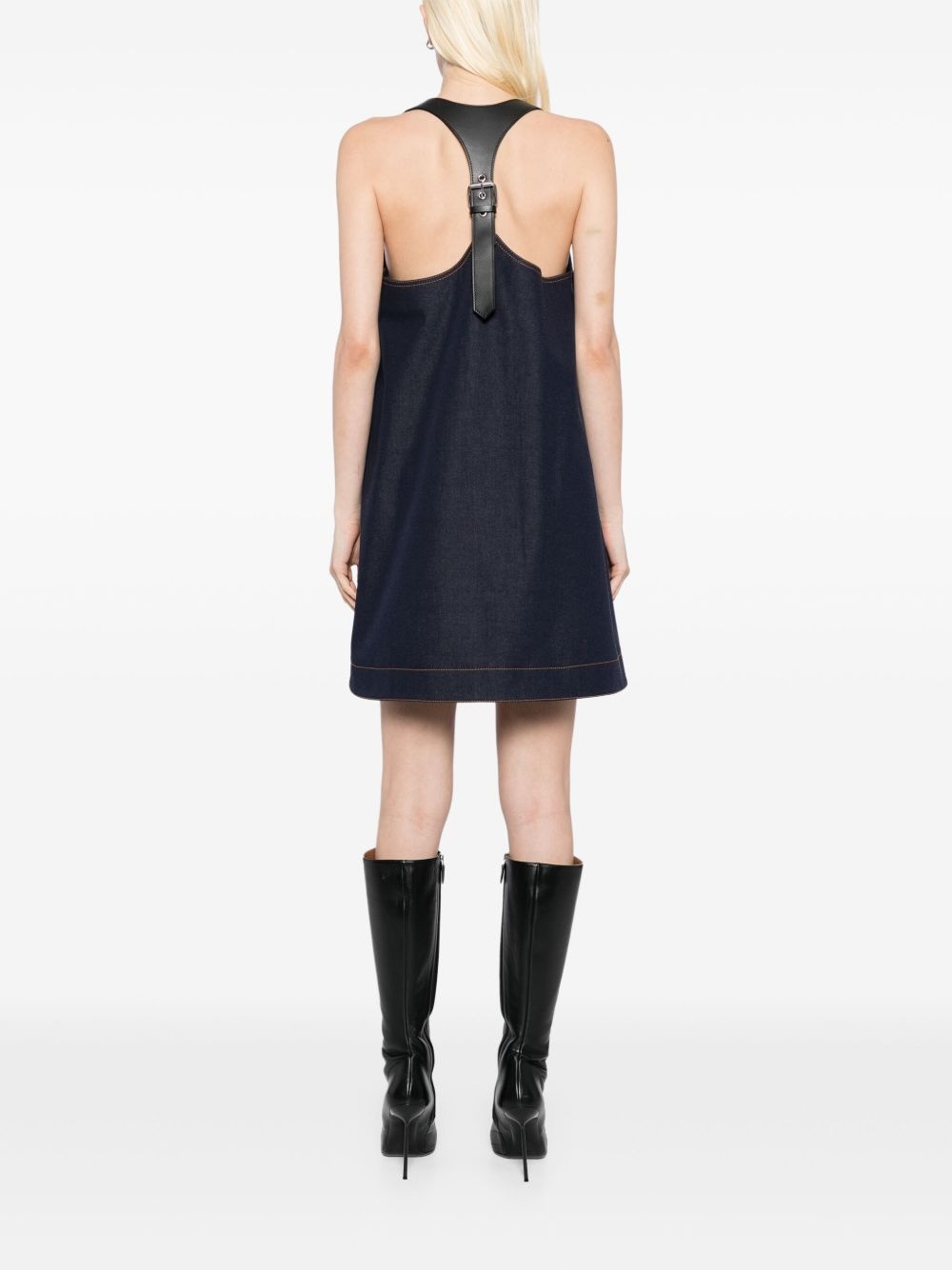 racerback boxy mini dress - 4