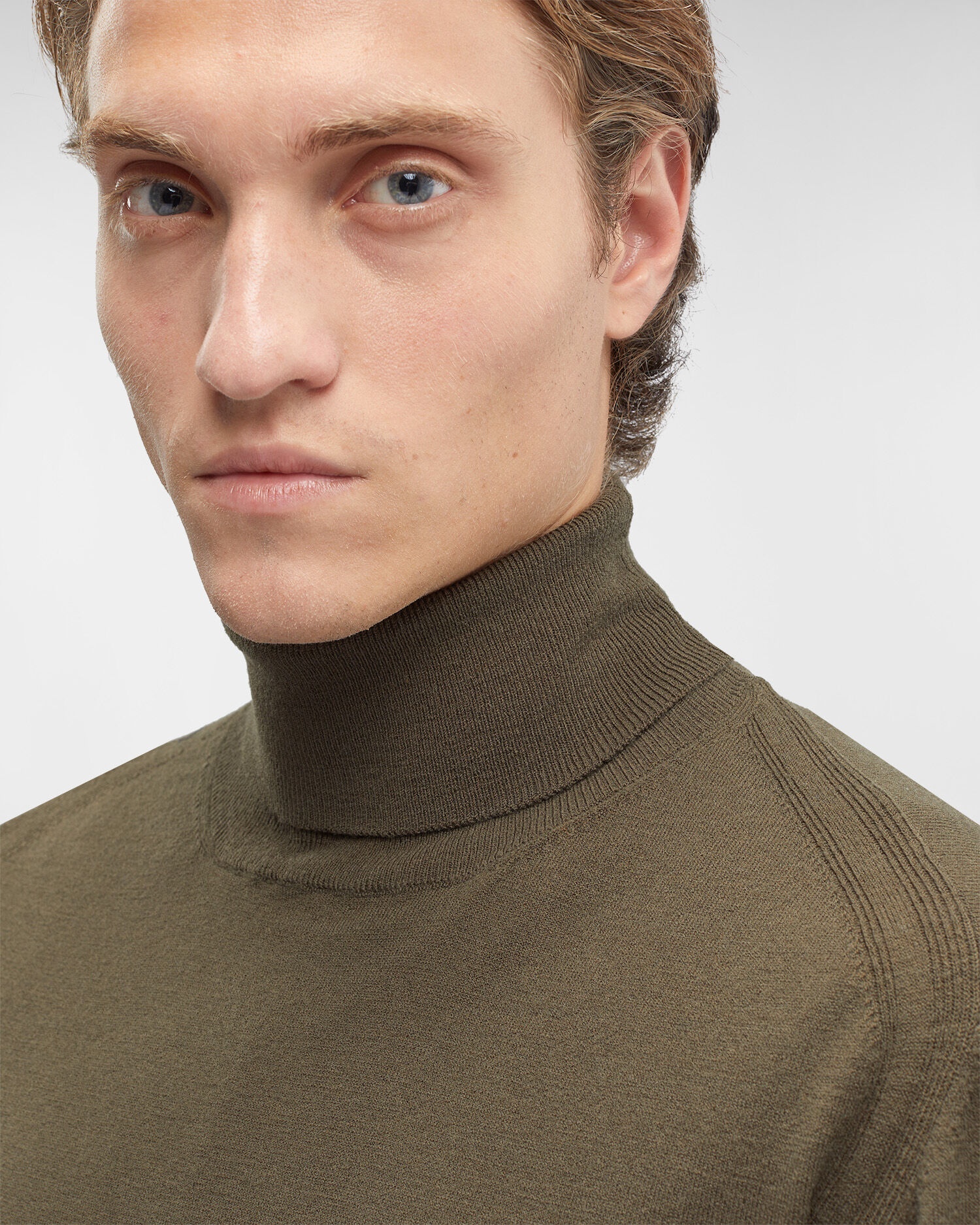 C.P. Company Extafine Merino Wool Roll Neck Knit | REVERSIBLE