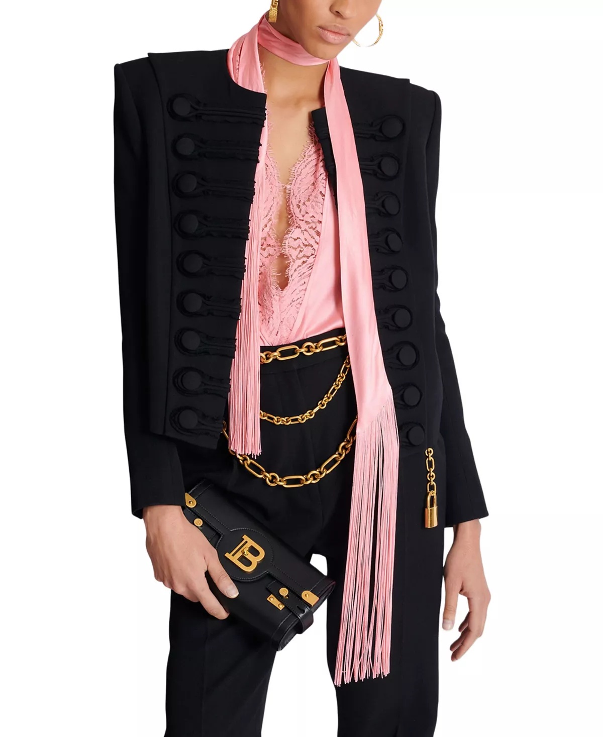 B-Buzz Pouch 23 in Calfskin Clutch - 3