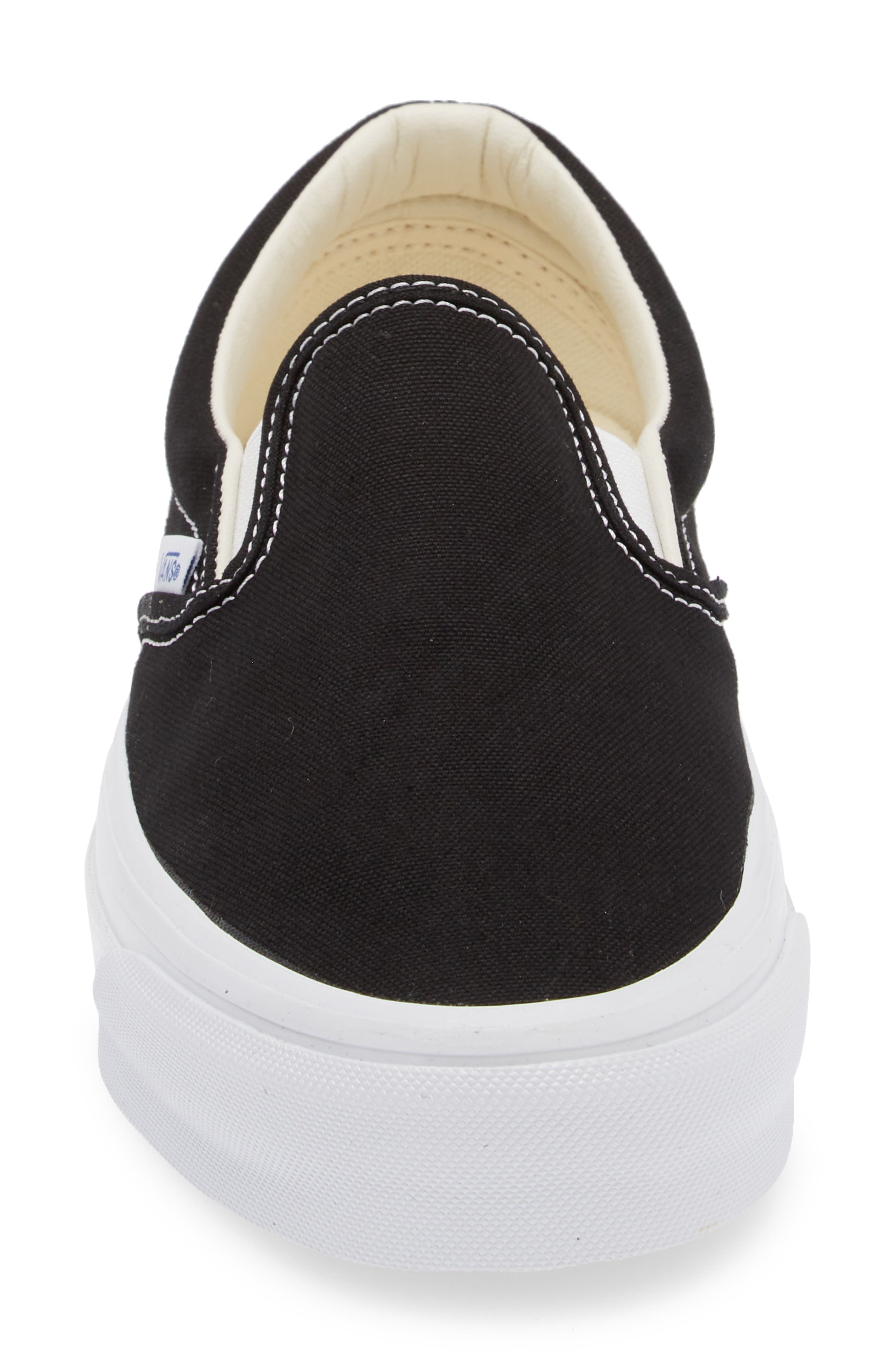 Vans Reissue '98 Slip-On Sneaker in Lx Black/White at Nordstrom - 4