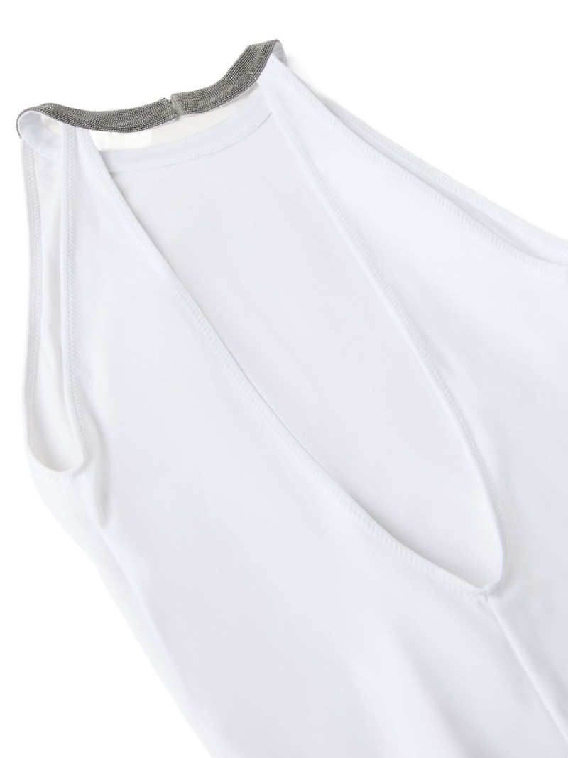 Brunello Cucinelli Monili-detail swimsuit outlook