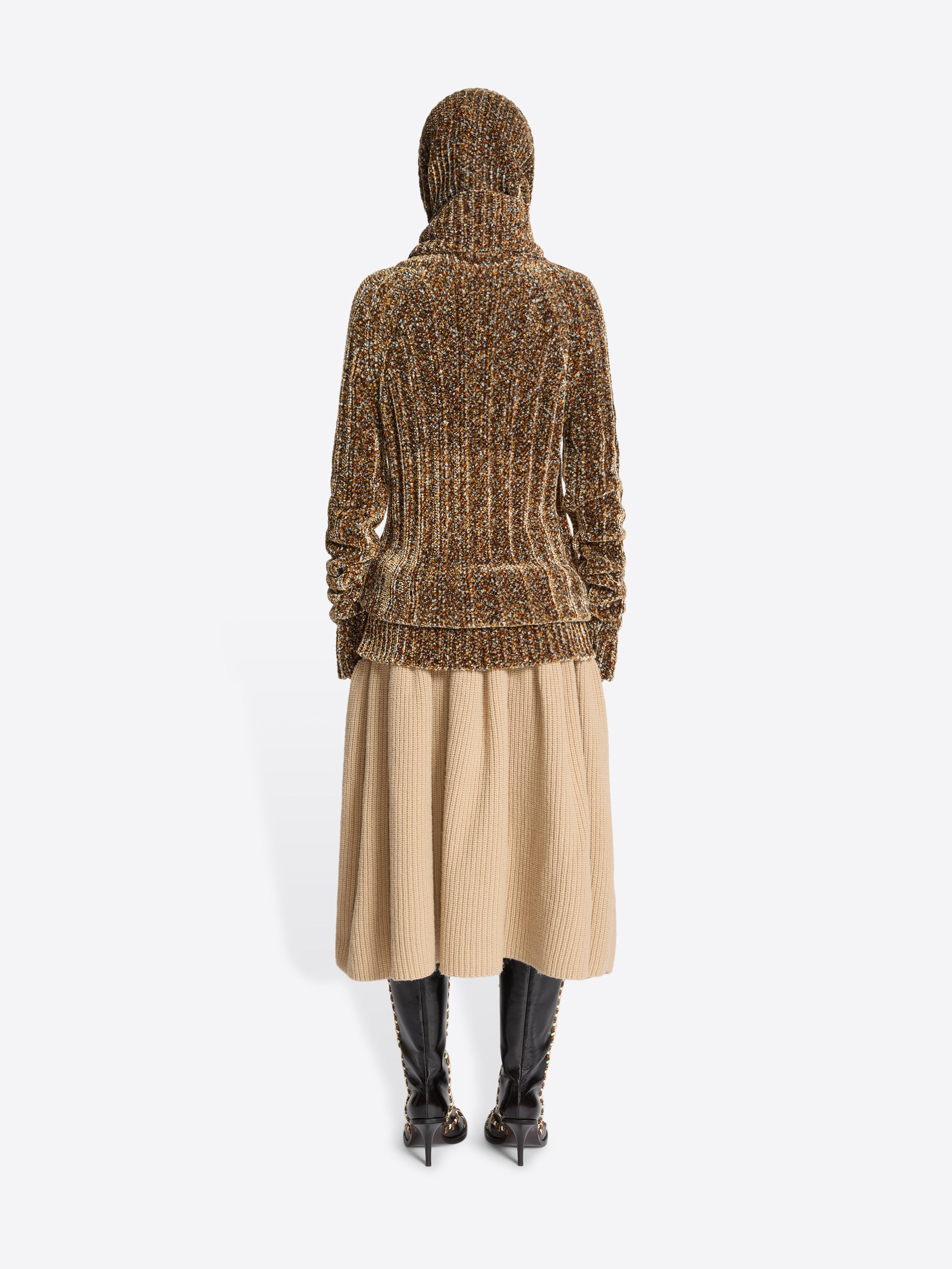 LONG VISCOSE SWEATER - 4