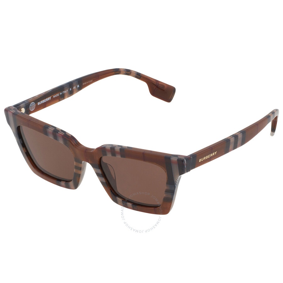 Burberry Briar Dark Brown Square Ladies Sunglasses BE4392U 396673 52 - 3