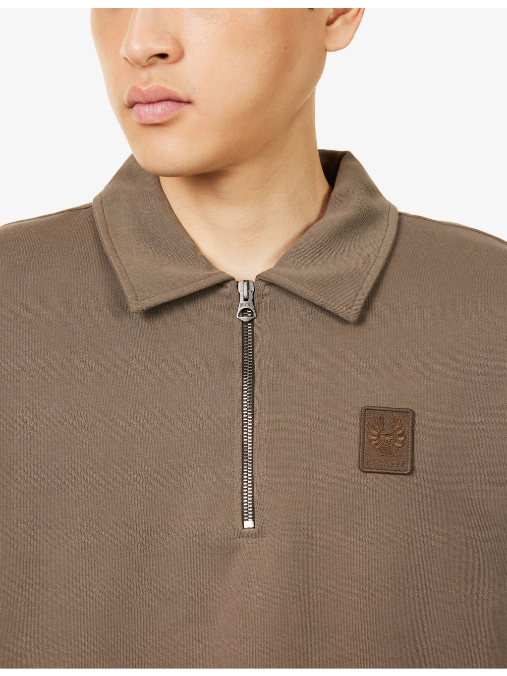 Curator Logo Cotton Polo Shirt - 5