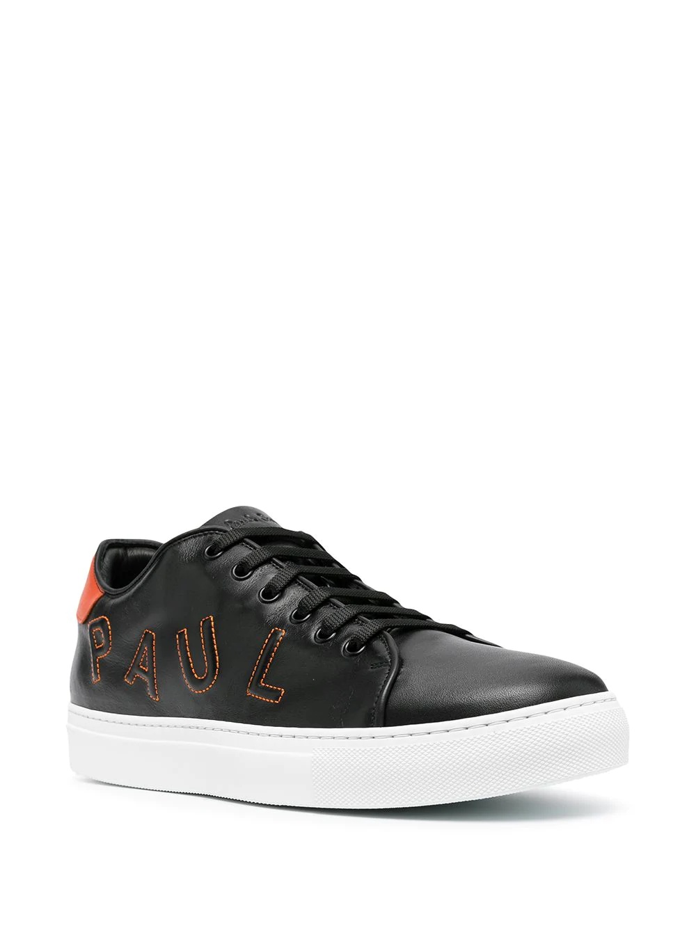 logo patch lace-up trainers - 2