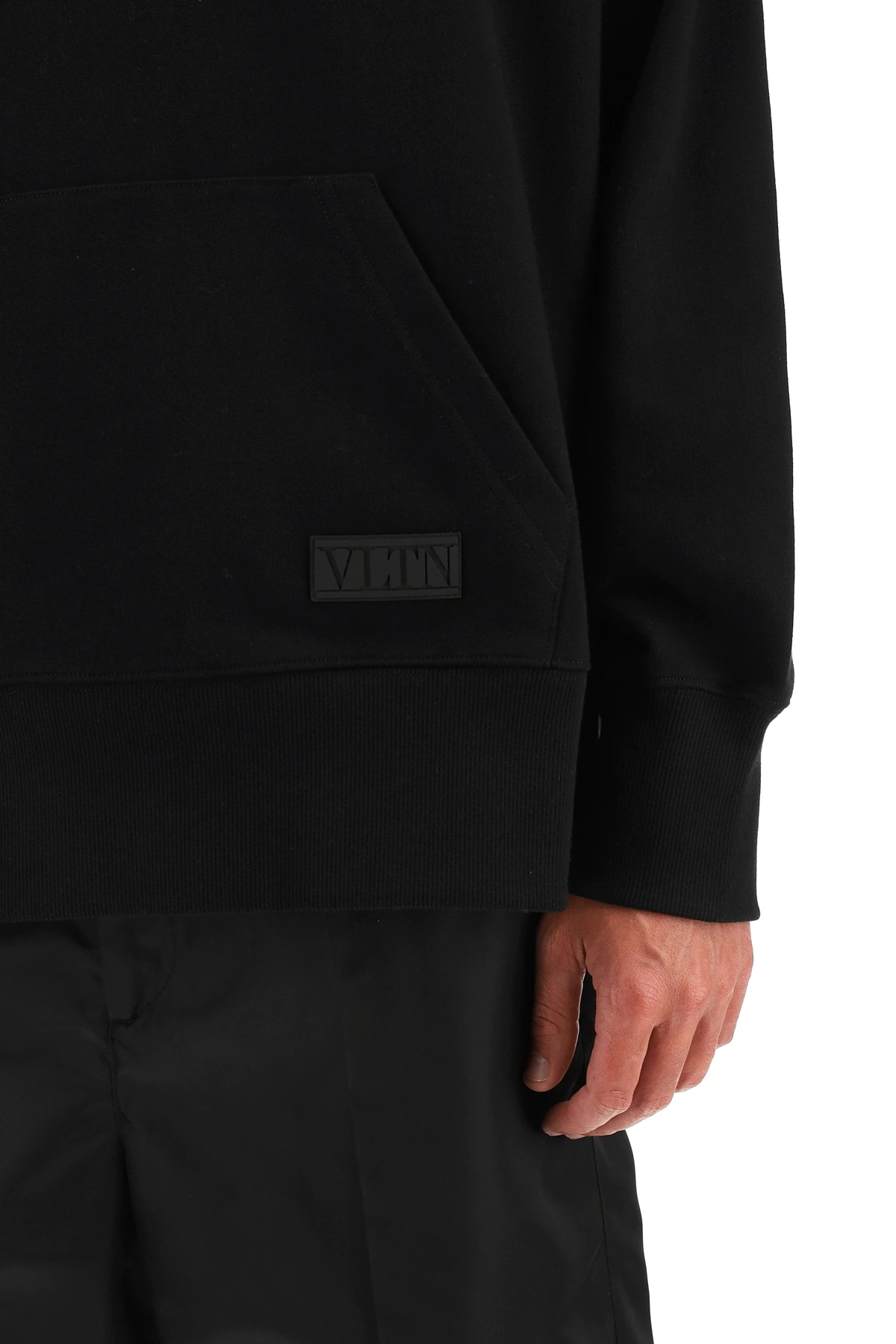 JERSEY SWEATSHIRT WITH VLTN LOGO - 5