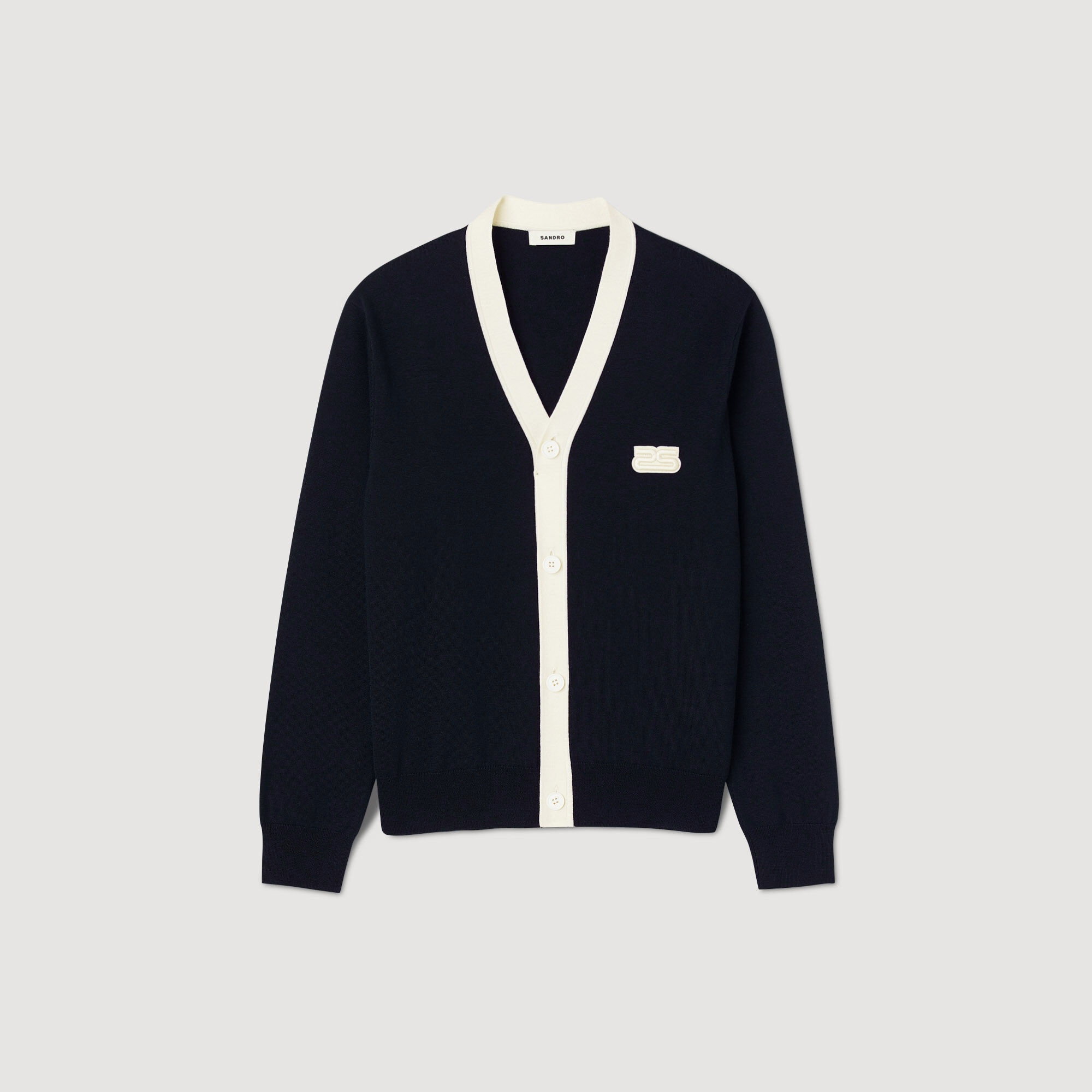 FINE KNIT CARDIGAN - 1