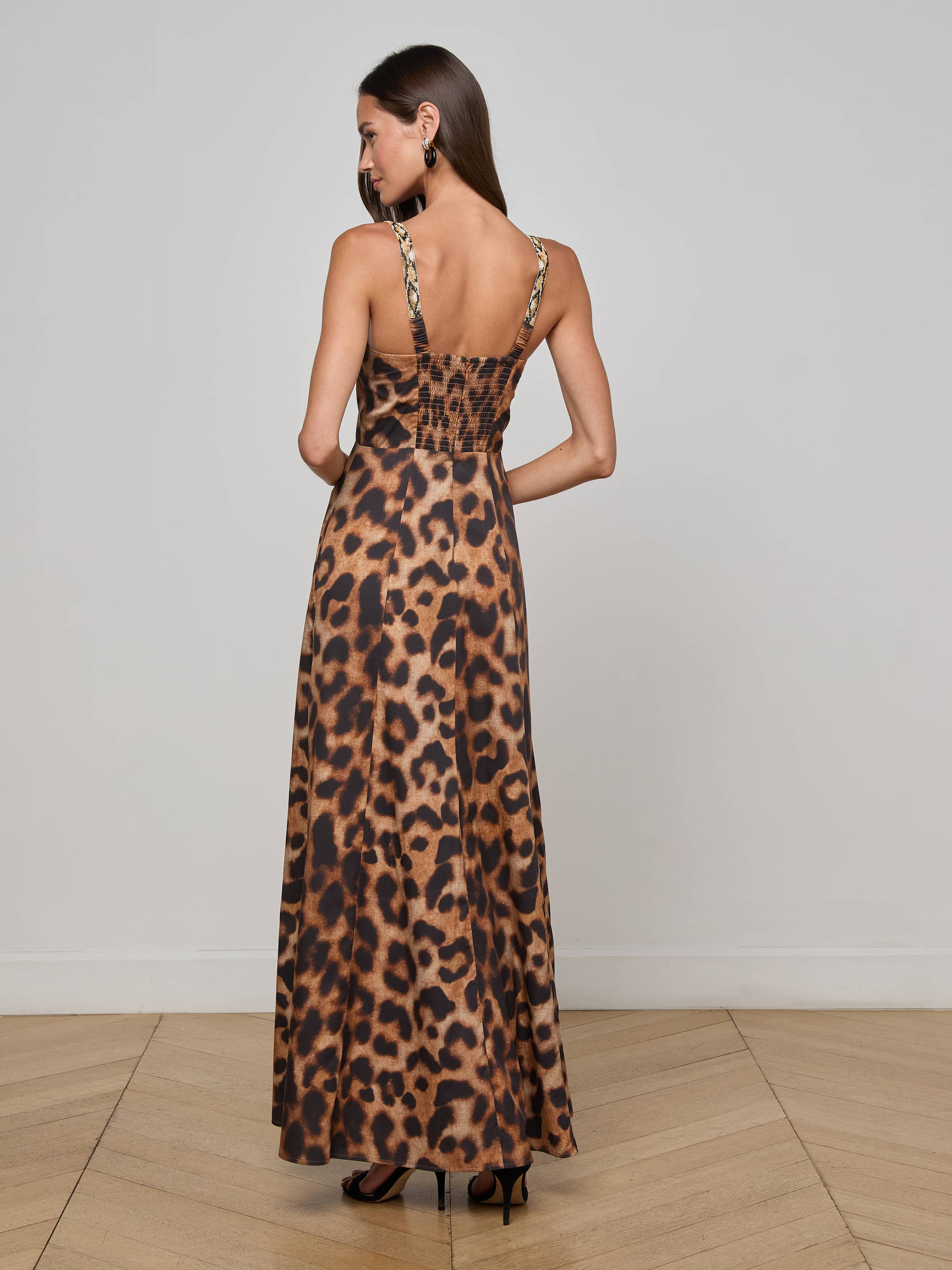 Sutton Beaded Strap Maxi Dress - 4