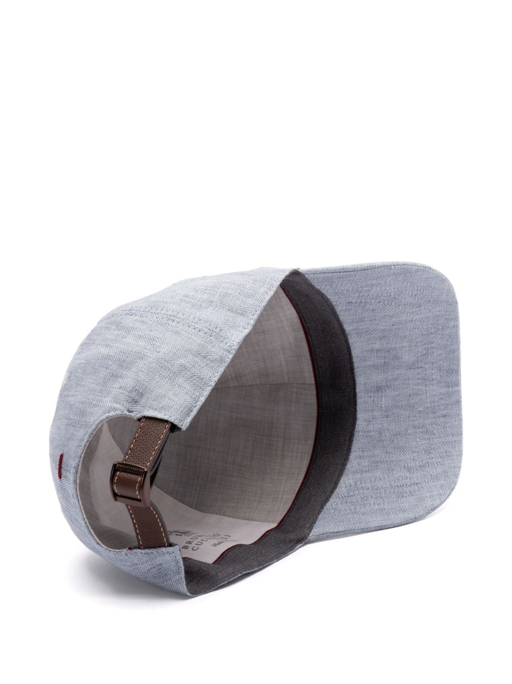 logo-embroidered cap - 3