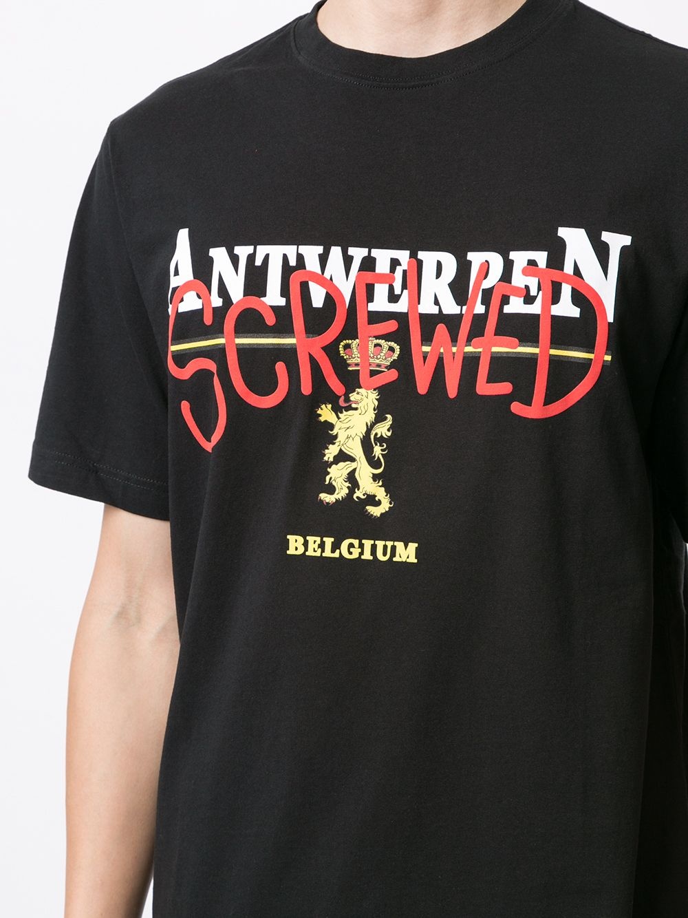 Antwerpen print T-shirt  - 6