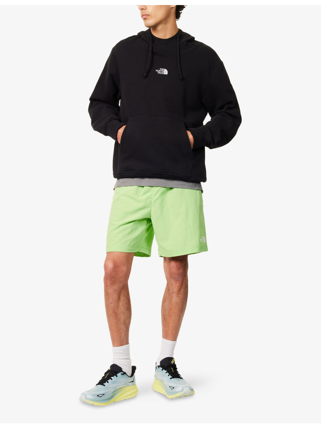Stop Relax Embroidered-Logo Patch Cotton Hoody - 2