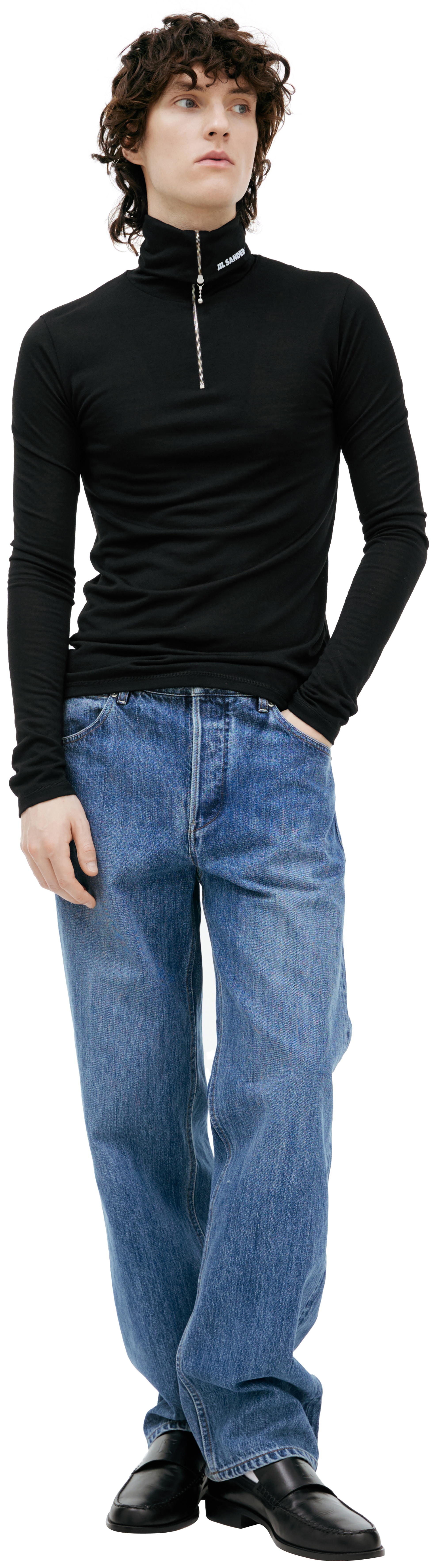 ZIPPERED TURTLENECK - 1