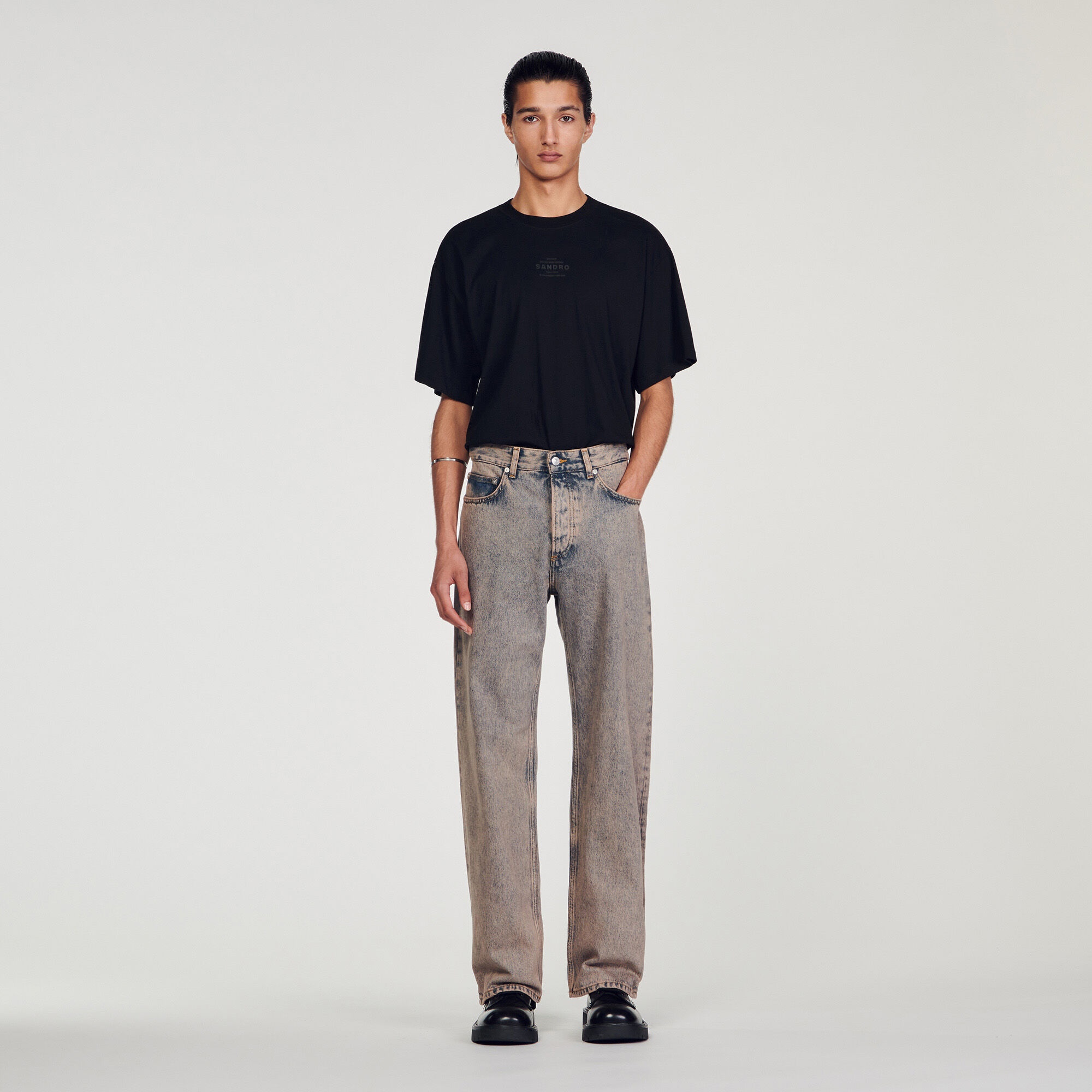 FADED BAGGY JEANS - 2