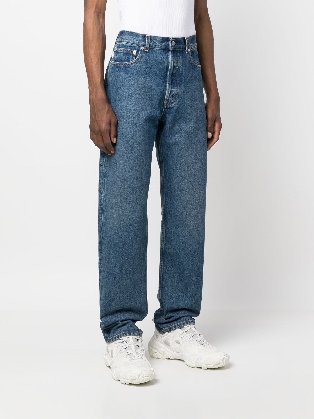 high-rise loose-fit jeans - 3
