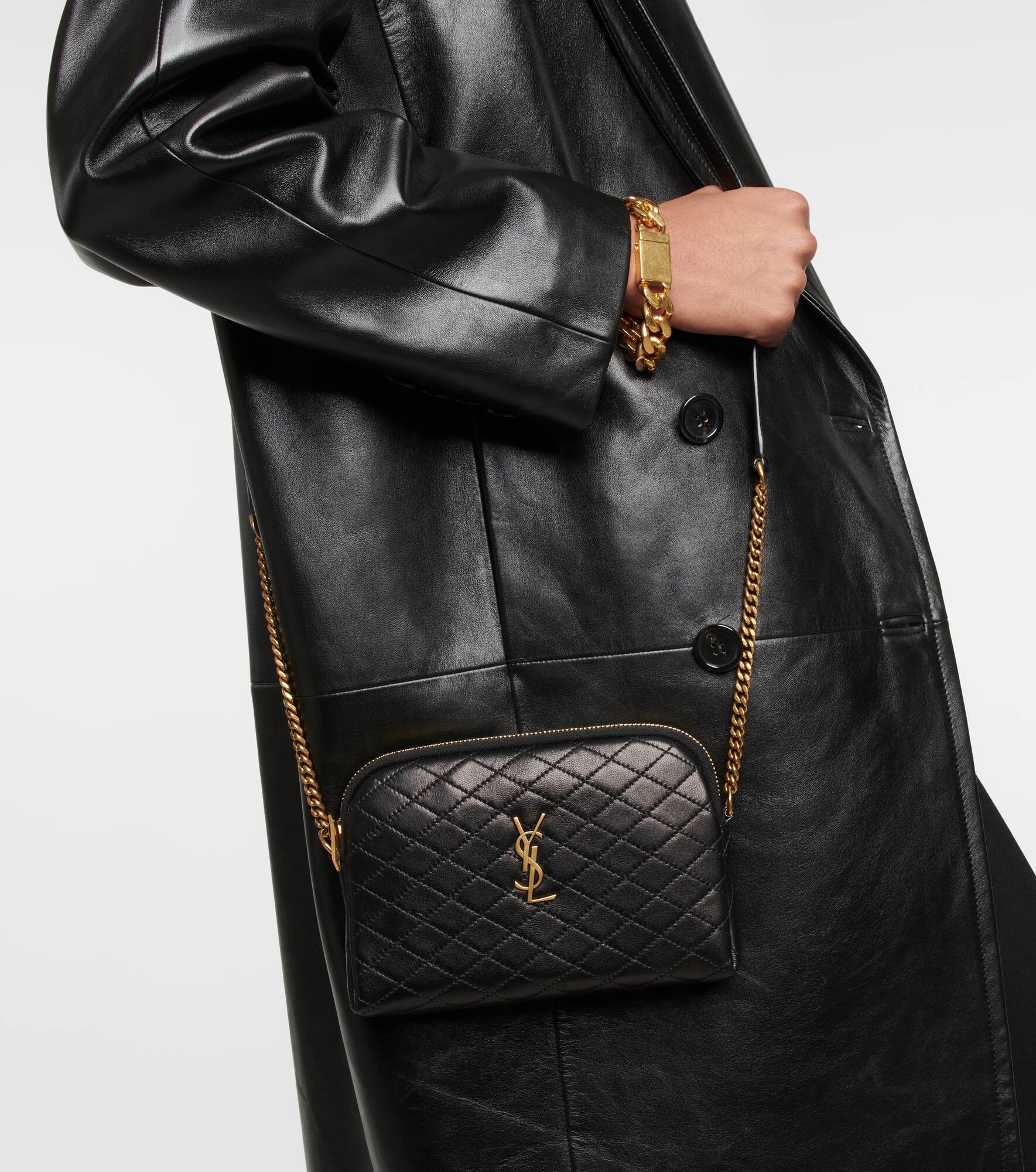 Gaby quilted leather shoulder bag - 2