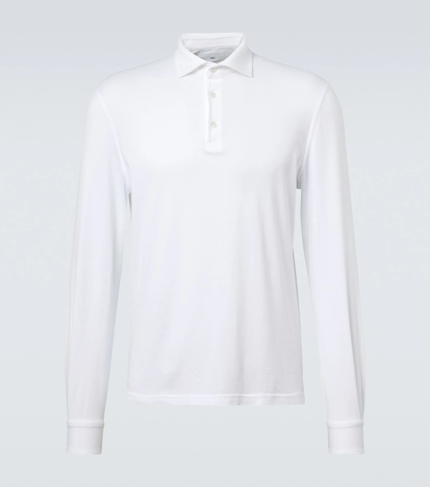 Zero cotton jersey polo shirt - 1