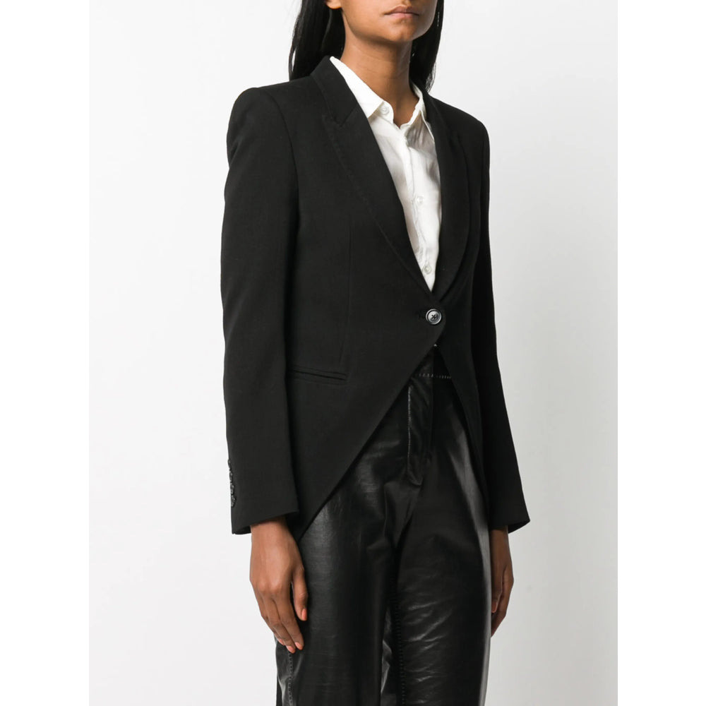 Ann Demeulemeester Black Jackets - Cropped Jackets Women - 3