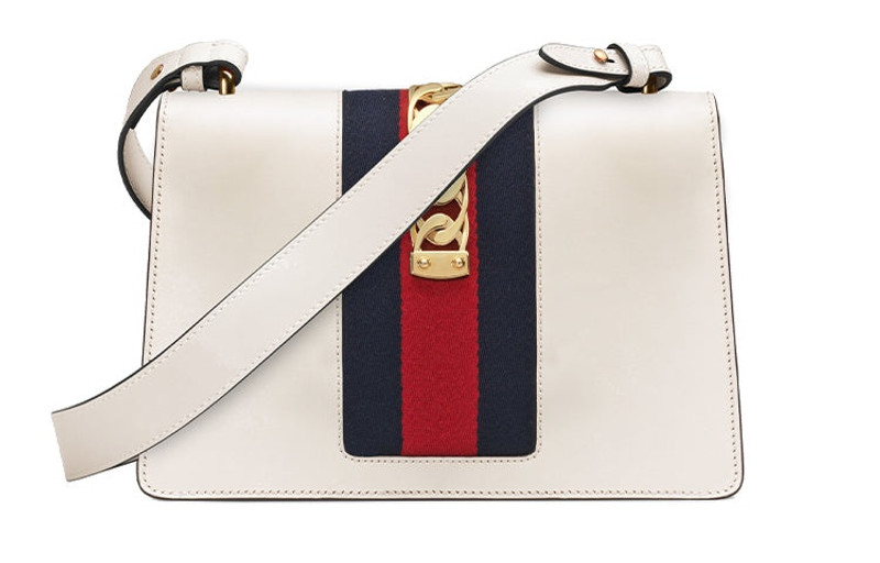 GUCCI (WMNS) Gucci Sylvie Series Satchel Small White 421882-CVLEG-8605 outlook