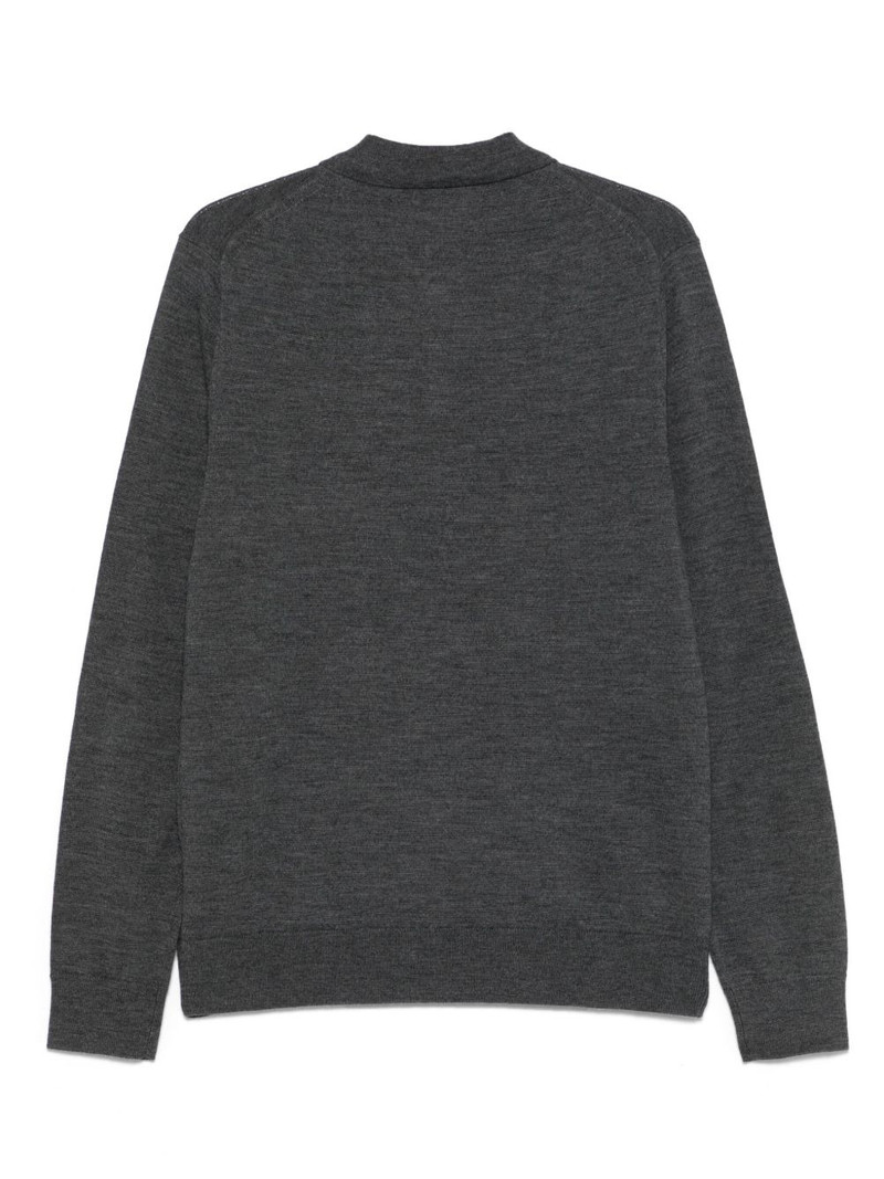 MICHAEL KORS merino-wool polo shirt outlook