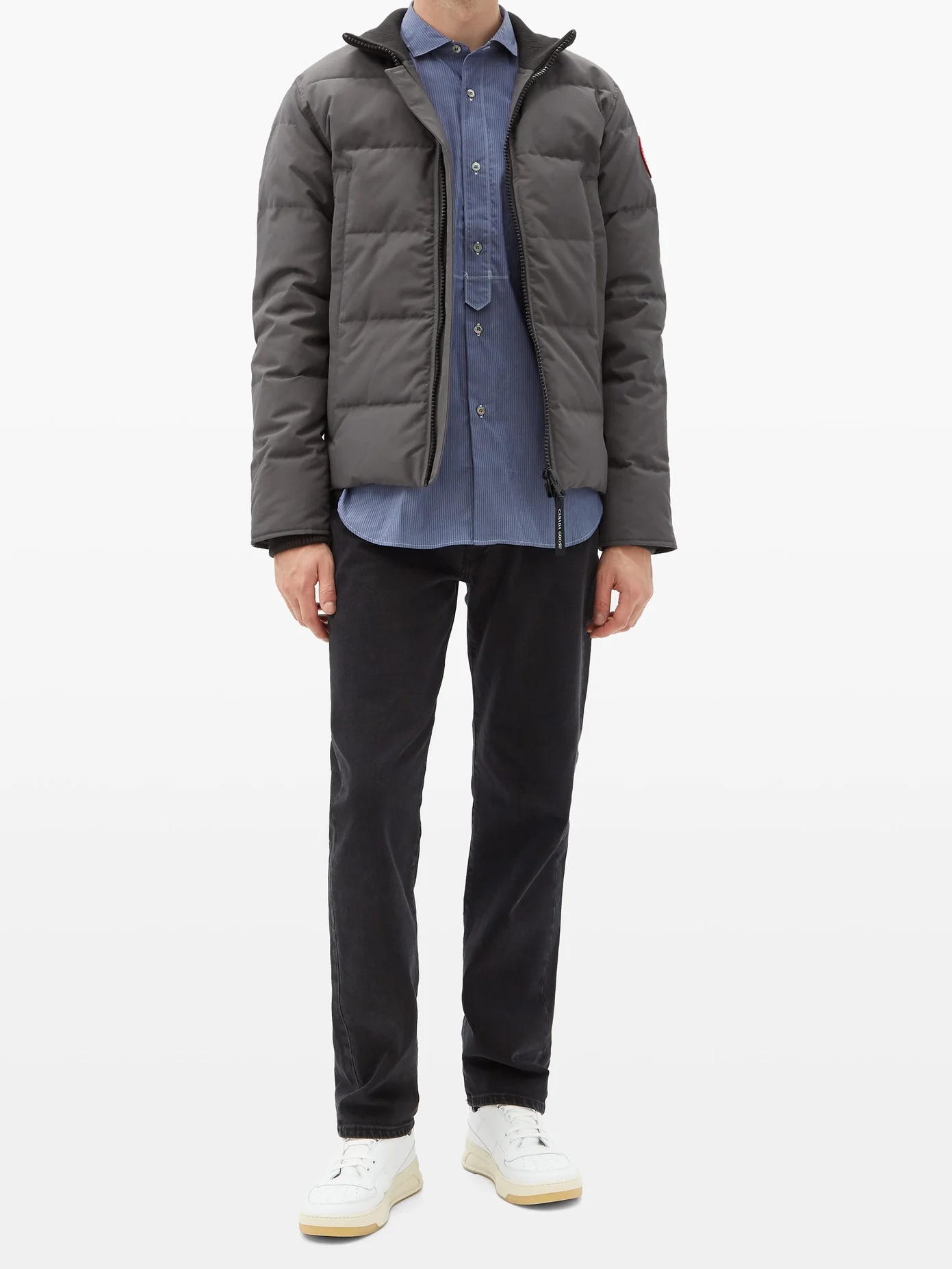 Woolford quilted down bomber jacket - 2