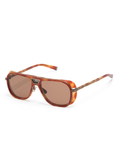 MATSUDA M3023V2 pilot-frame sunglasses outlook