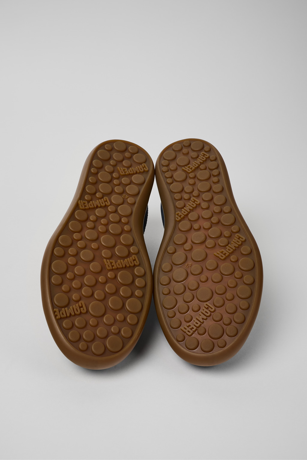 Blue nubuck sneakers for men - 5