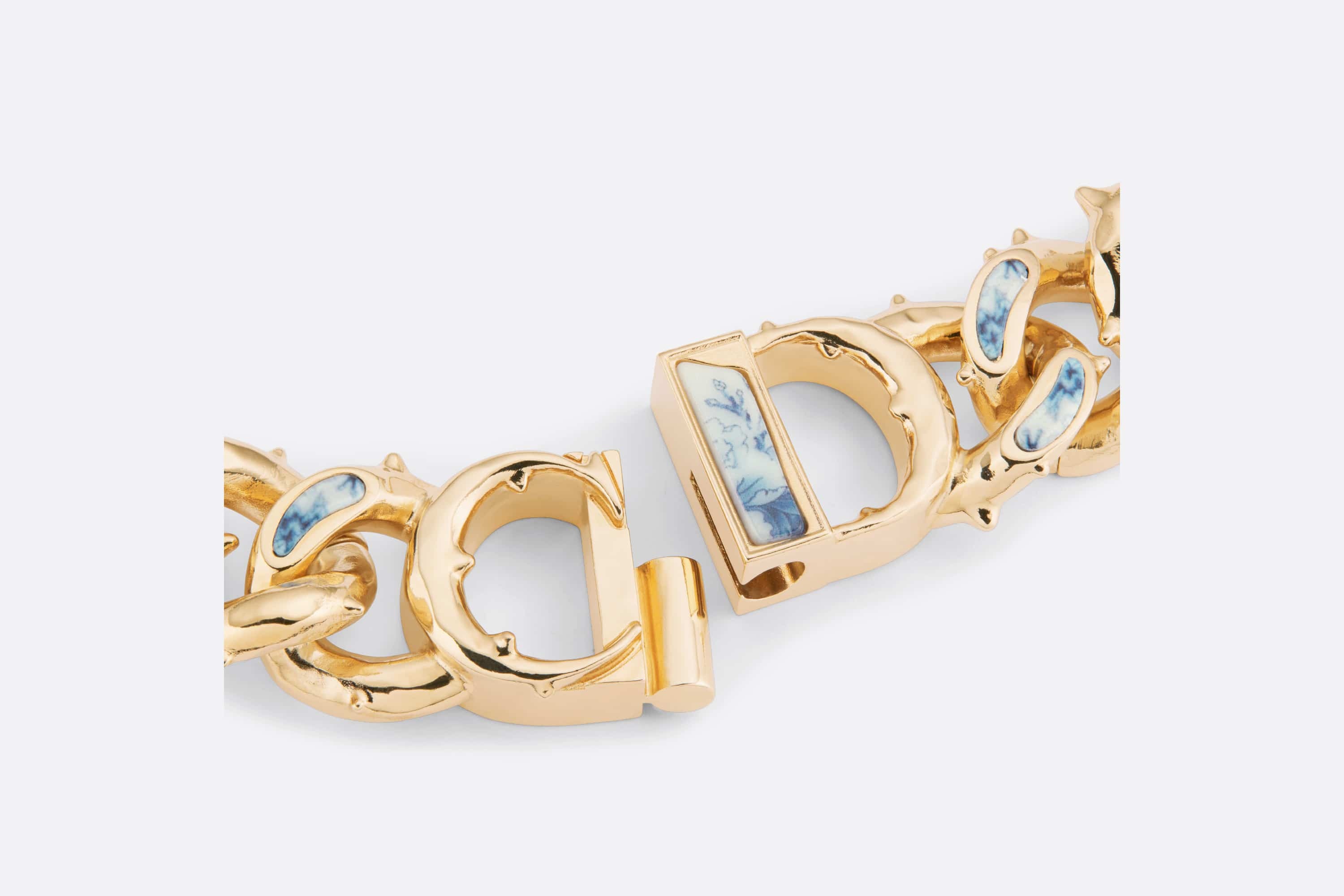 CD Icon Chain Link Necklace - 3
