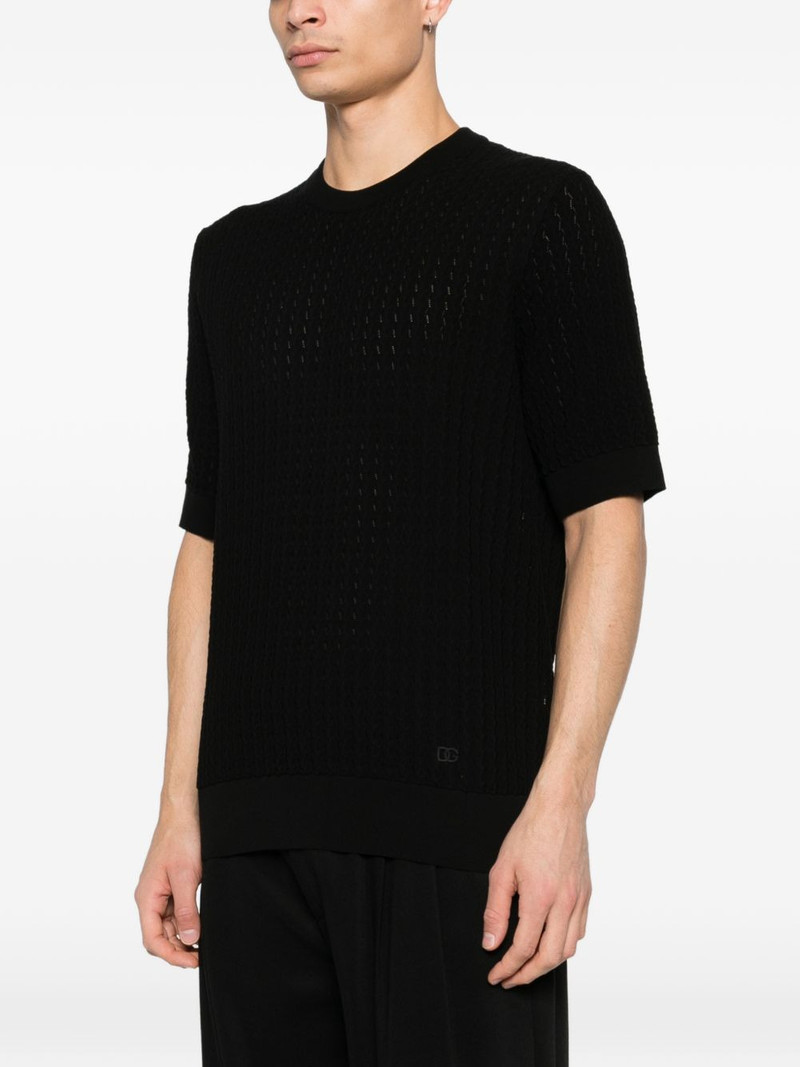 short-sleeve knitted T-shirt 3