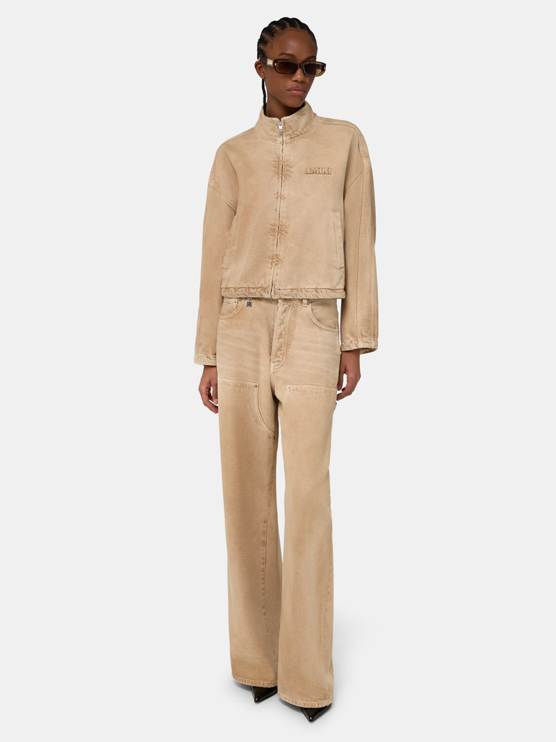 AMIRI WOMEN'S DENIM TRACK JACKET outlook