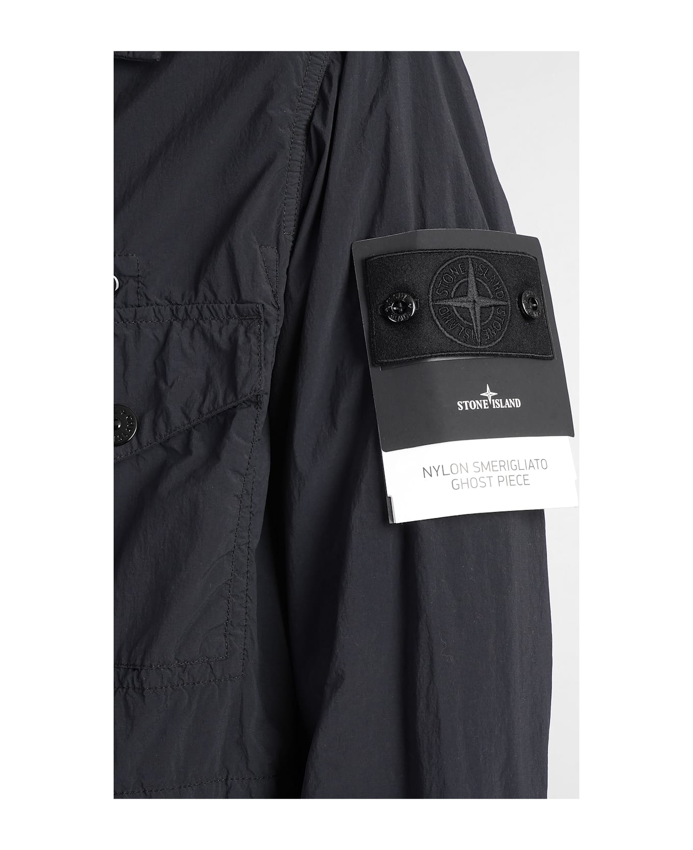 Casual Jacket In Black Polyamide - 5