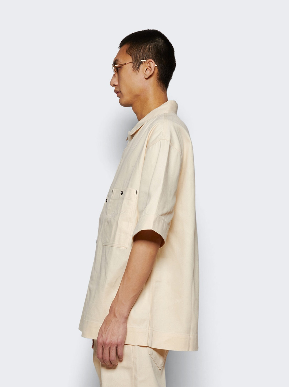 De-nÎmes Aloe Shirt Off White - 3