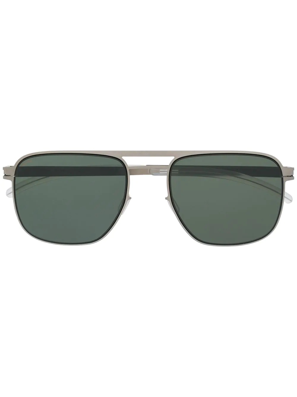 square-frame tinted sunglasses - 1