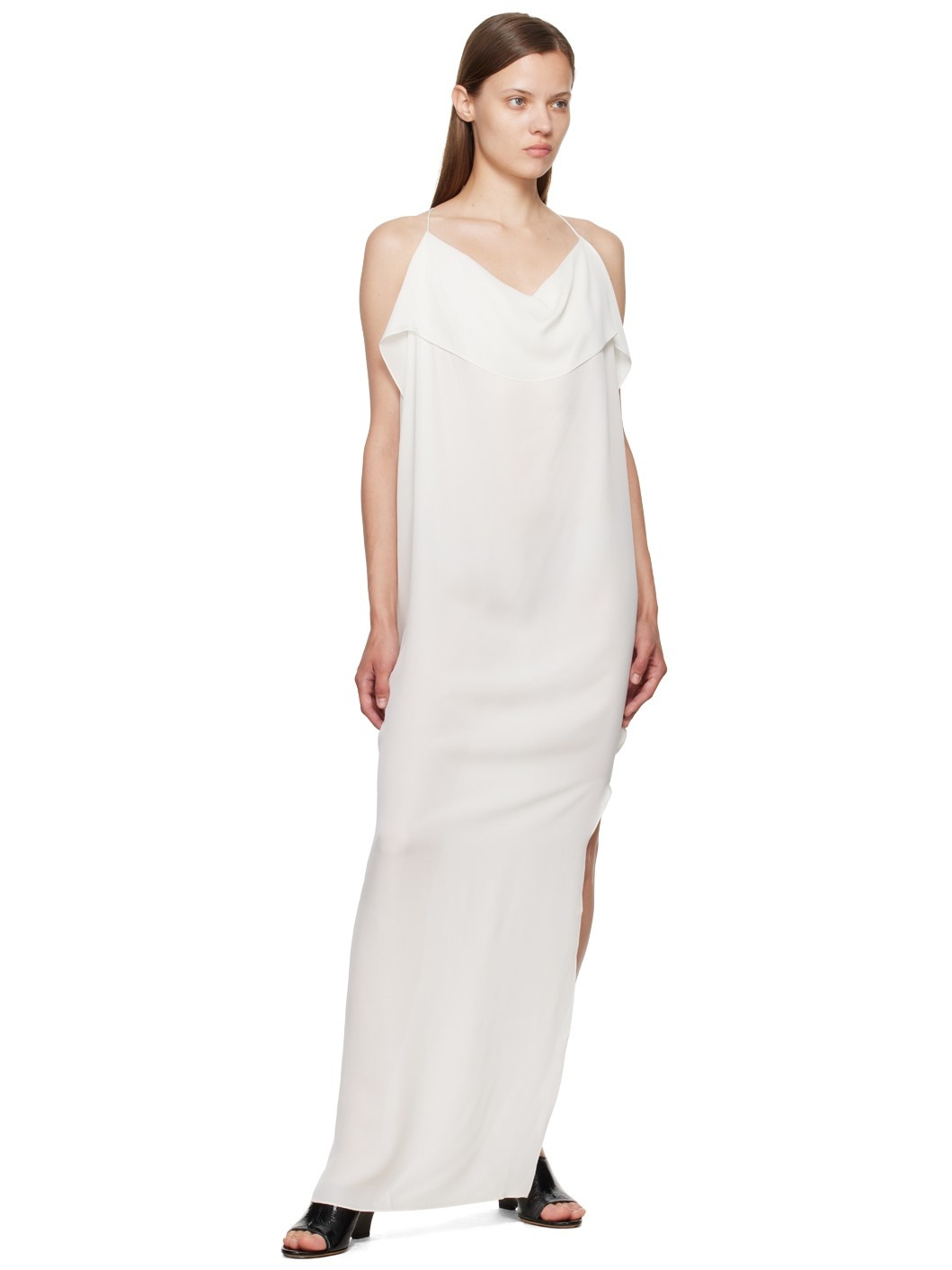 White 'The Dandora' Maxi Dress - 4
