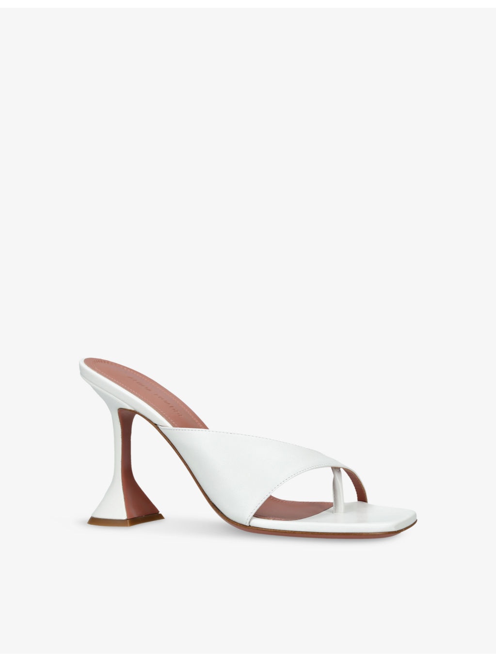 Shiona 95 Leather Heeled Mules - 3
