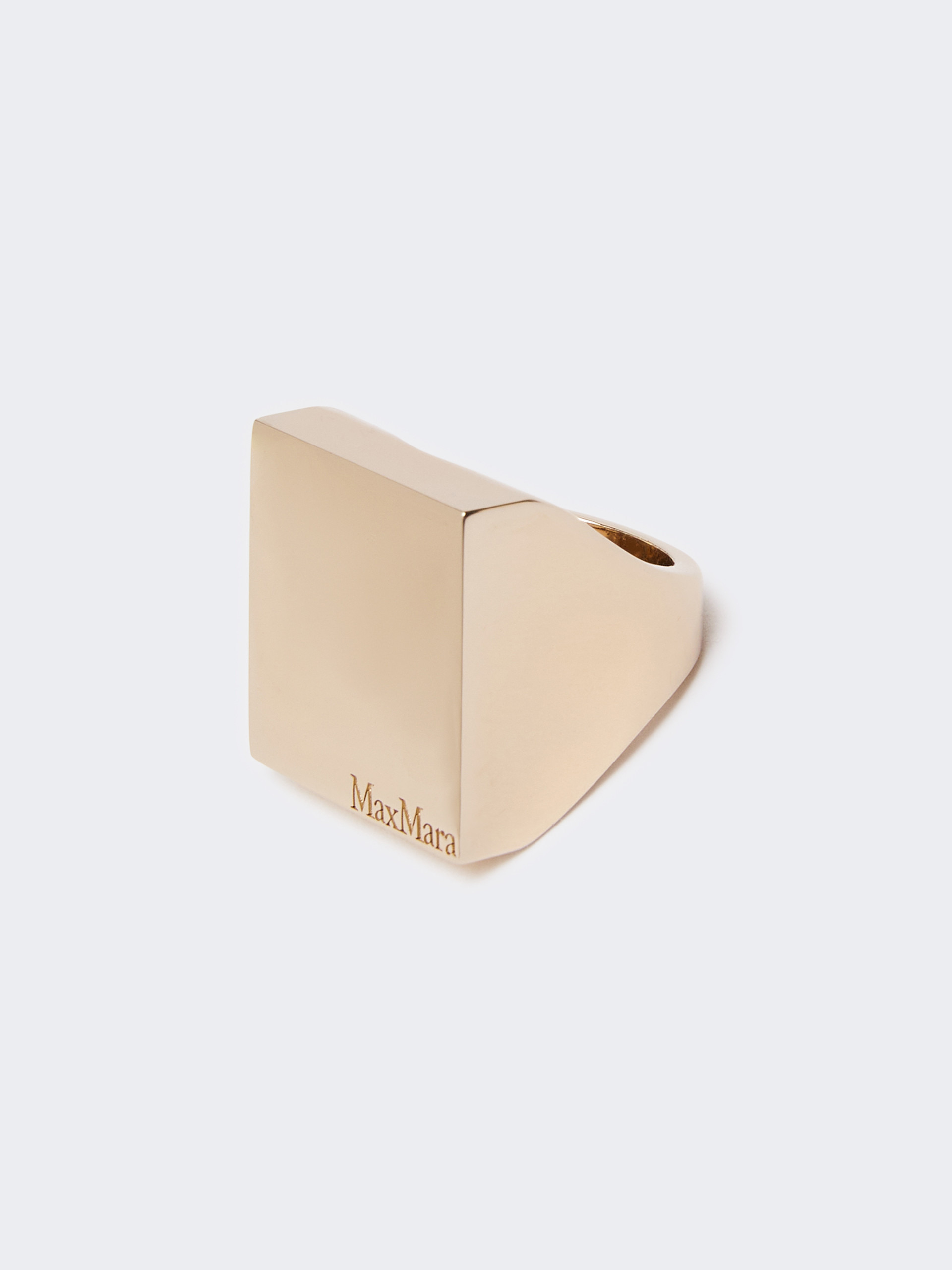 MMSQUARERING Square ring with logo - 2
