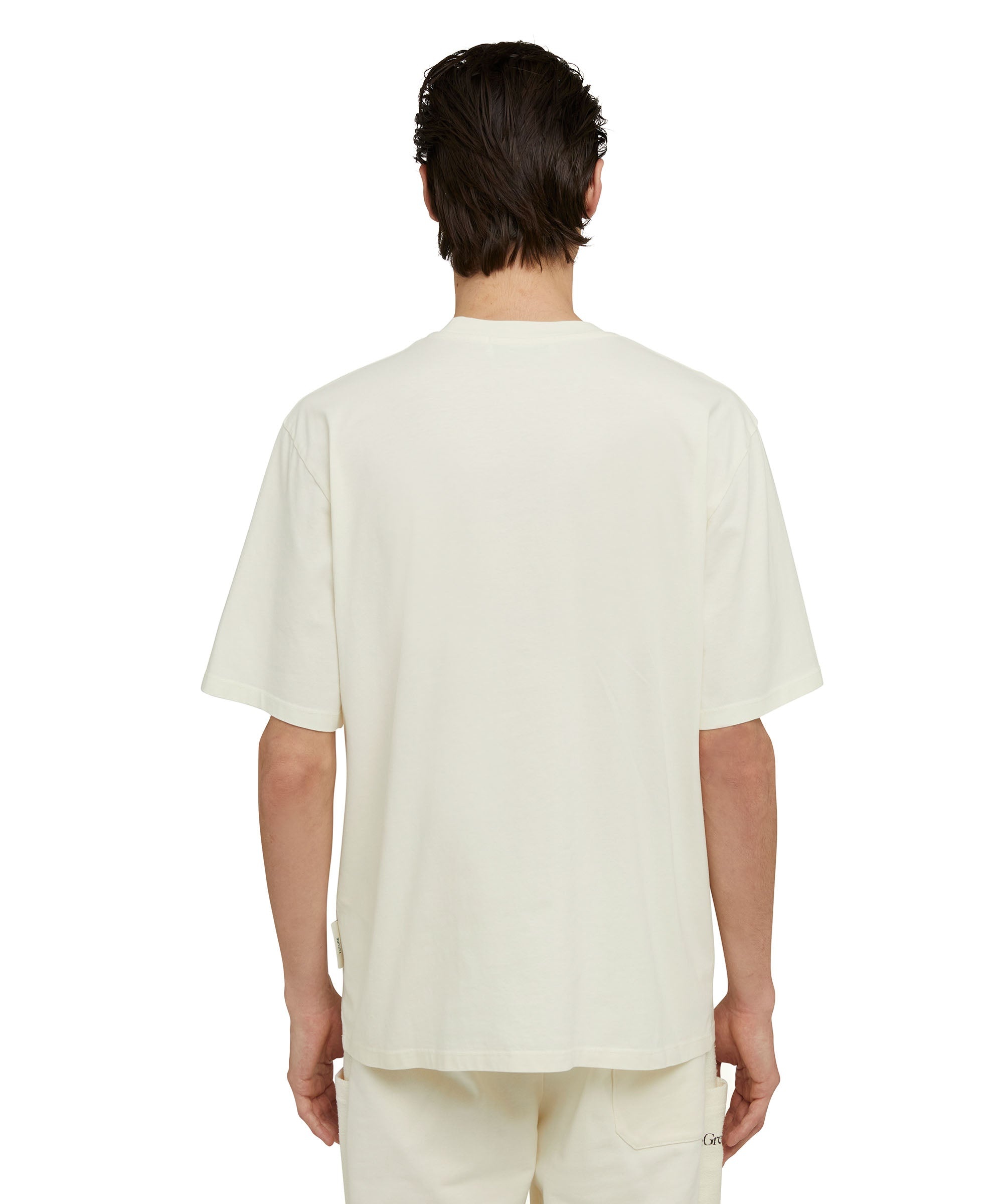 Organic cotton crewneck t-shirt from the MSGM Fantastic Green Capsule - 4