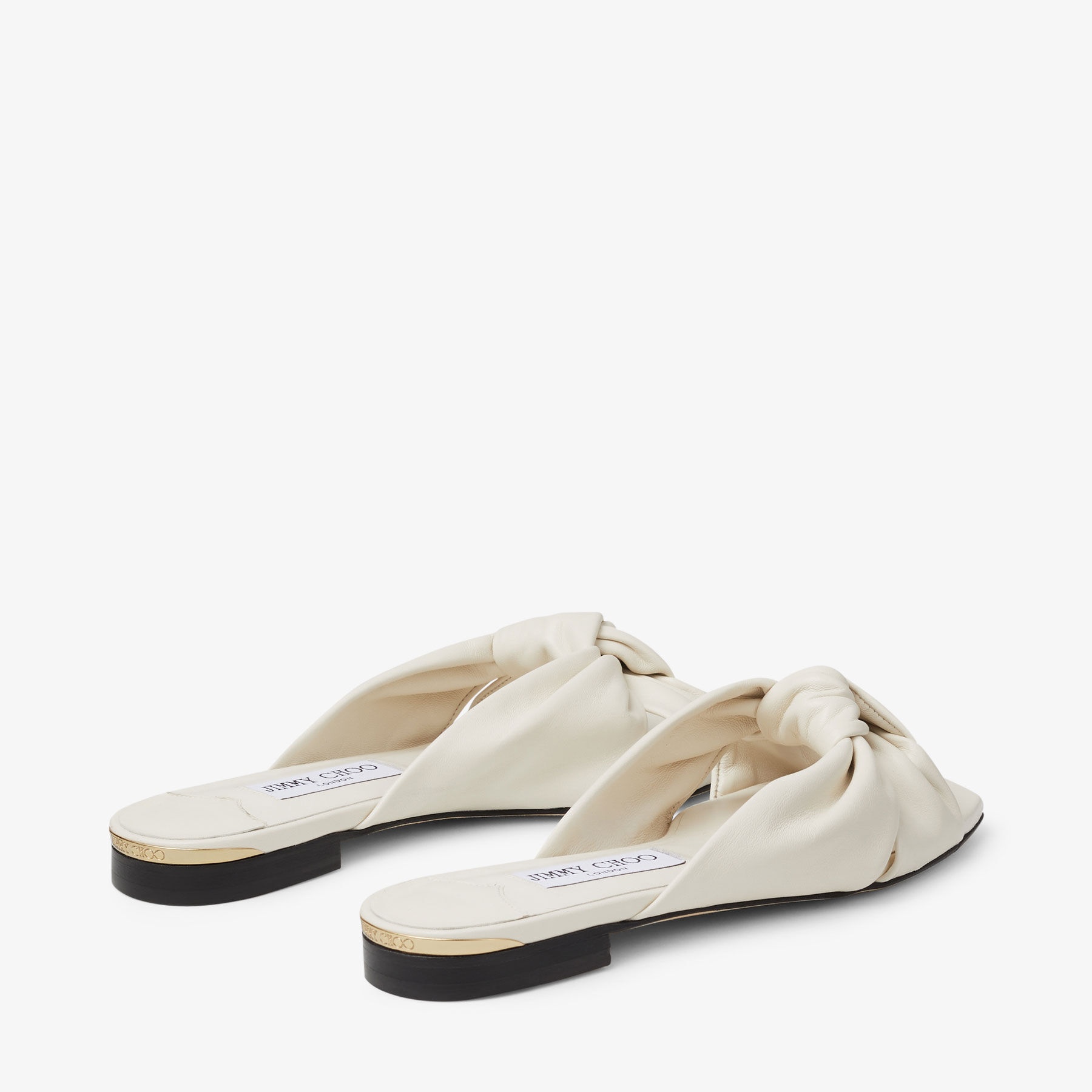 Avenue Flat
Latte Nappa Leather Flat Sandals - 5