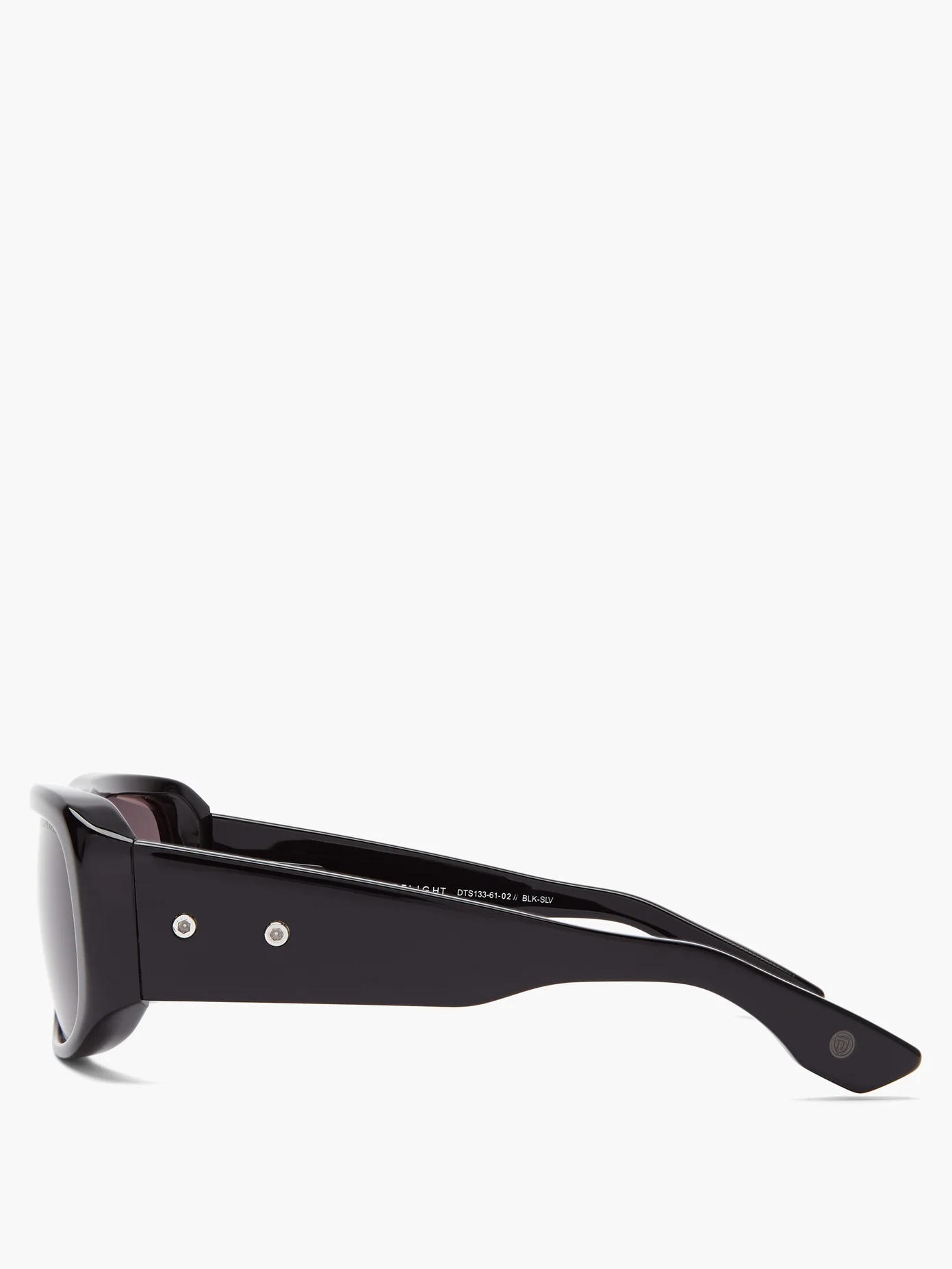 Superflight square acetate sunglasses - 4