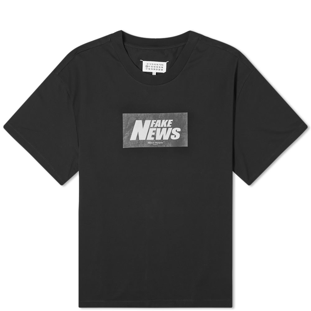 Maison Margiela 10 Oversize Fake News Tee - 1